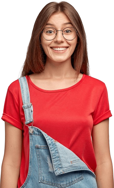 Smiling MBA aspirant
